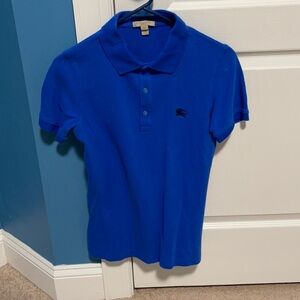 Burberry Blue Polo Shirt